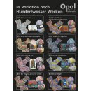 Paket II: 8 x Opal Sockenwolle 4-fach Hundertwasser II, 8...