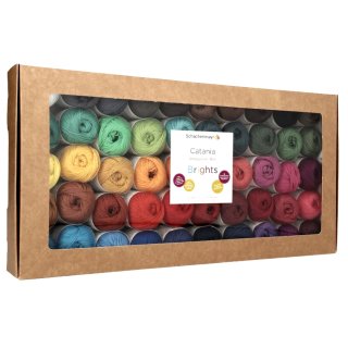 Catania Box Strahlende Farben, Amigurumi Box, Brights, 50 x 20g, einschl. Anleitungsheft
