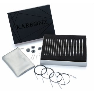 KnitPro Karbonz "Box of Joy" 13 cm Nadelspitzen-Set, Art. 41630